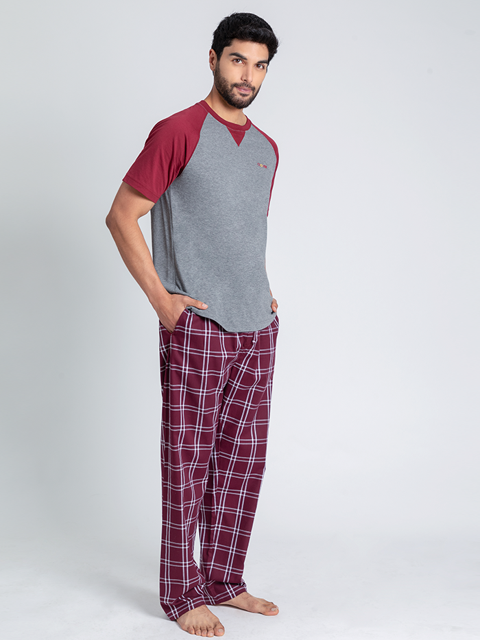 Pijama Clover San Marino en algodón/popelina