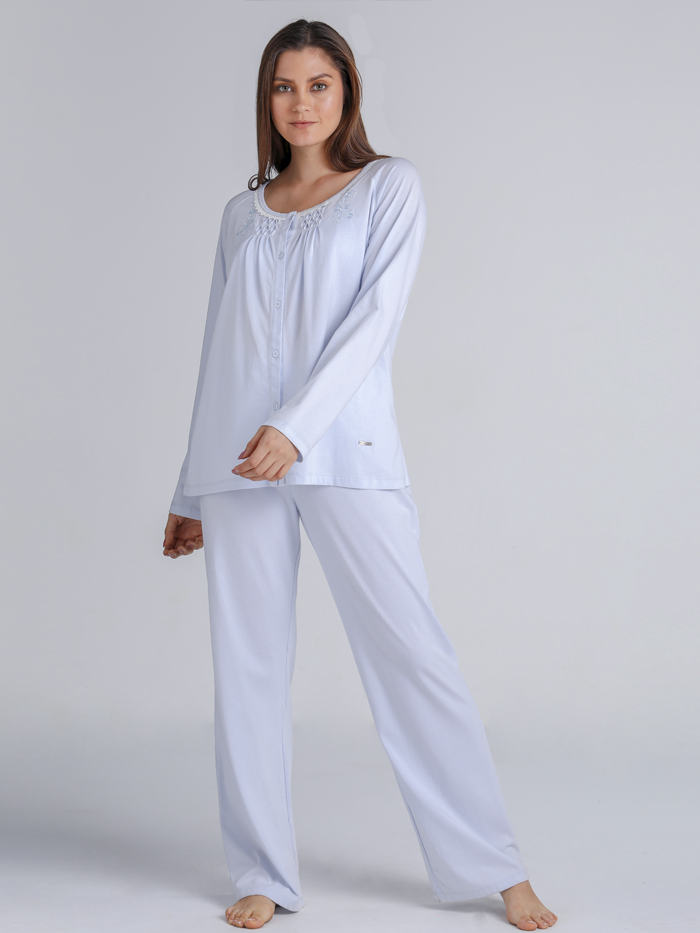 Set Pijama Accent Sophia en jersey 100% algodón