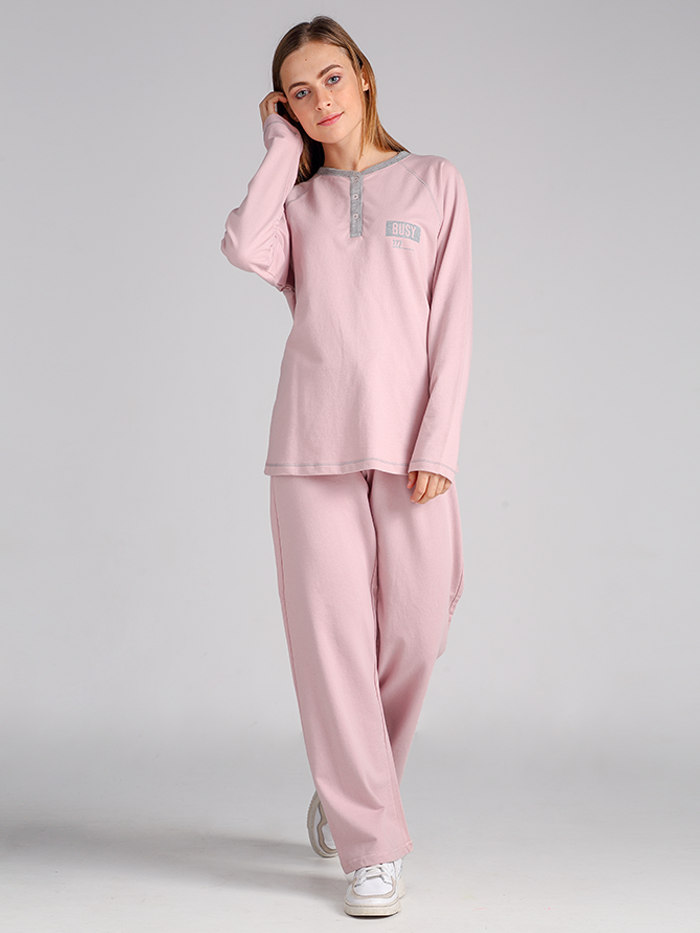 Pijama 24 Seven Cinema Dream en algodón french terry