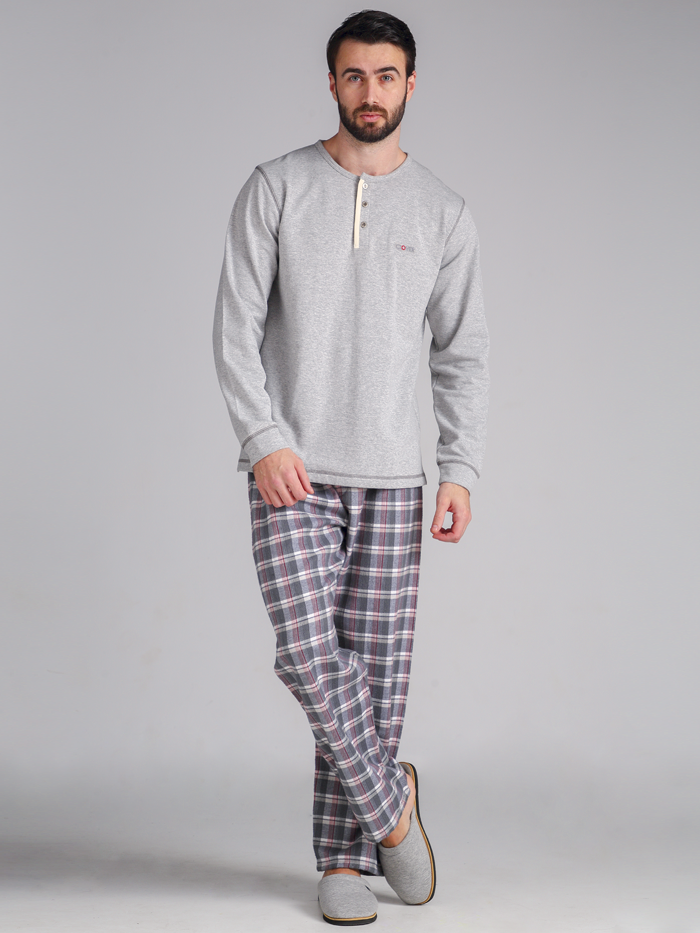 Pijama Clover Dubai en french terry perchado